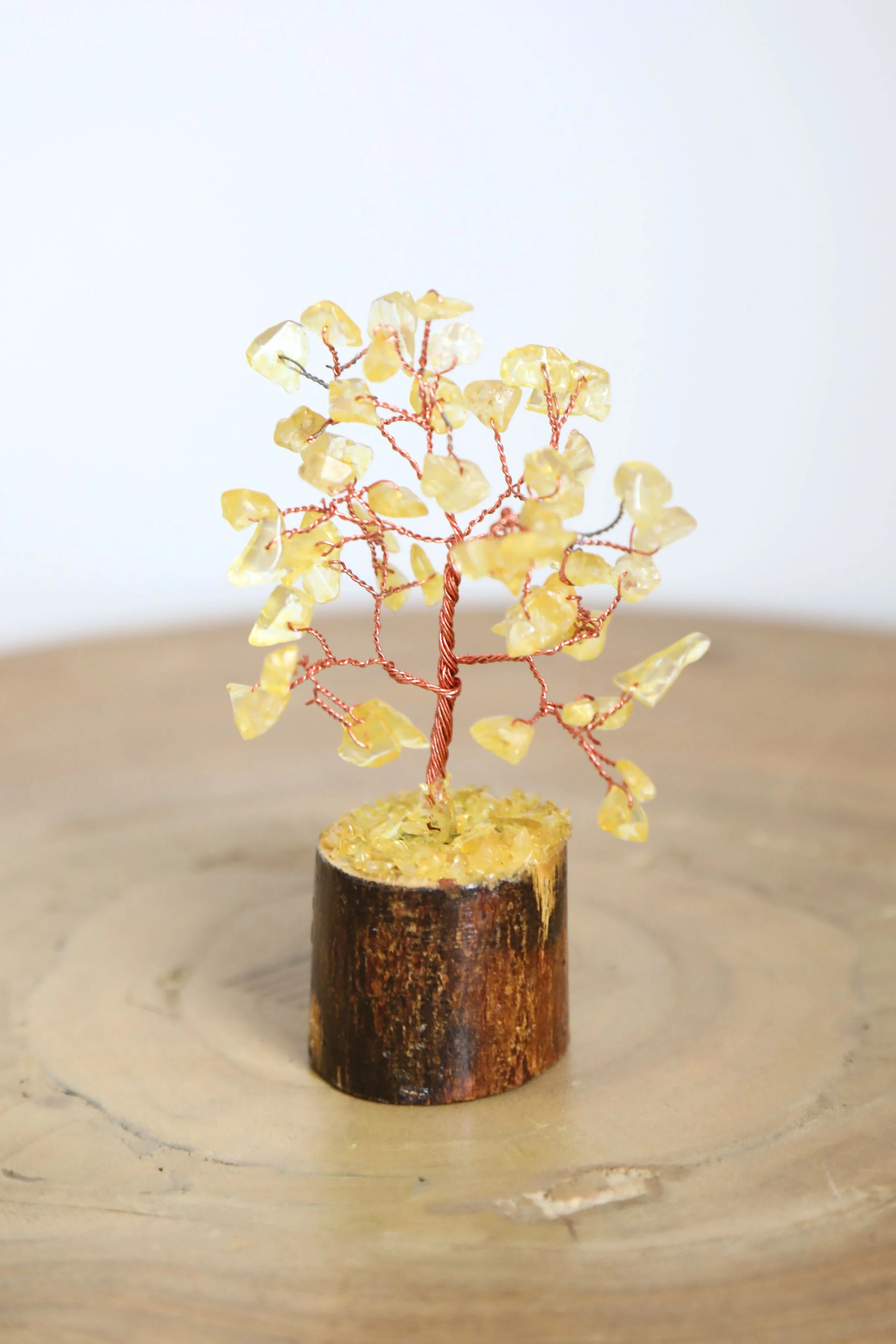 Citrine Copper Small Crystal Tree - Image 3