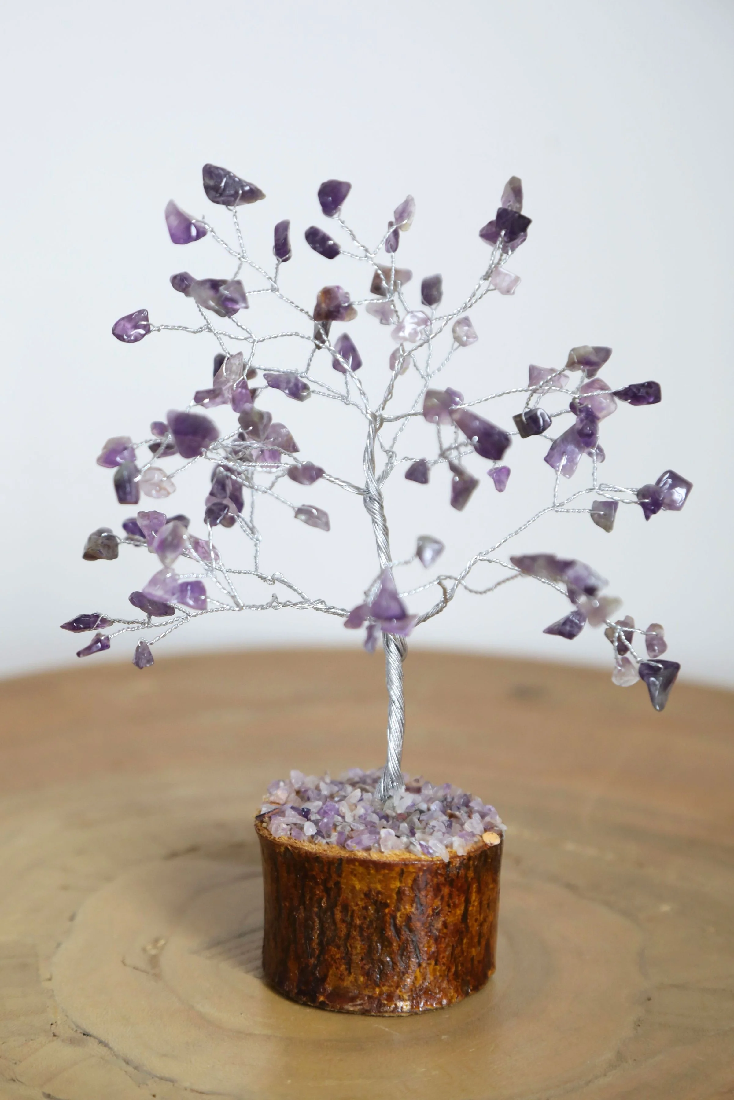 Amethyst Silver Medium Crystal Tree - Image 3