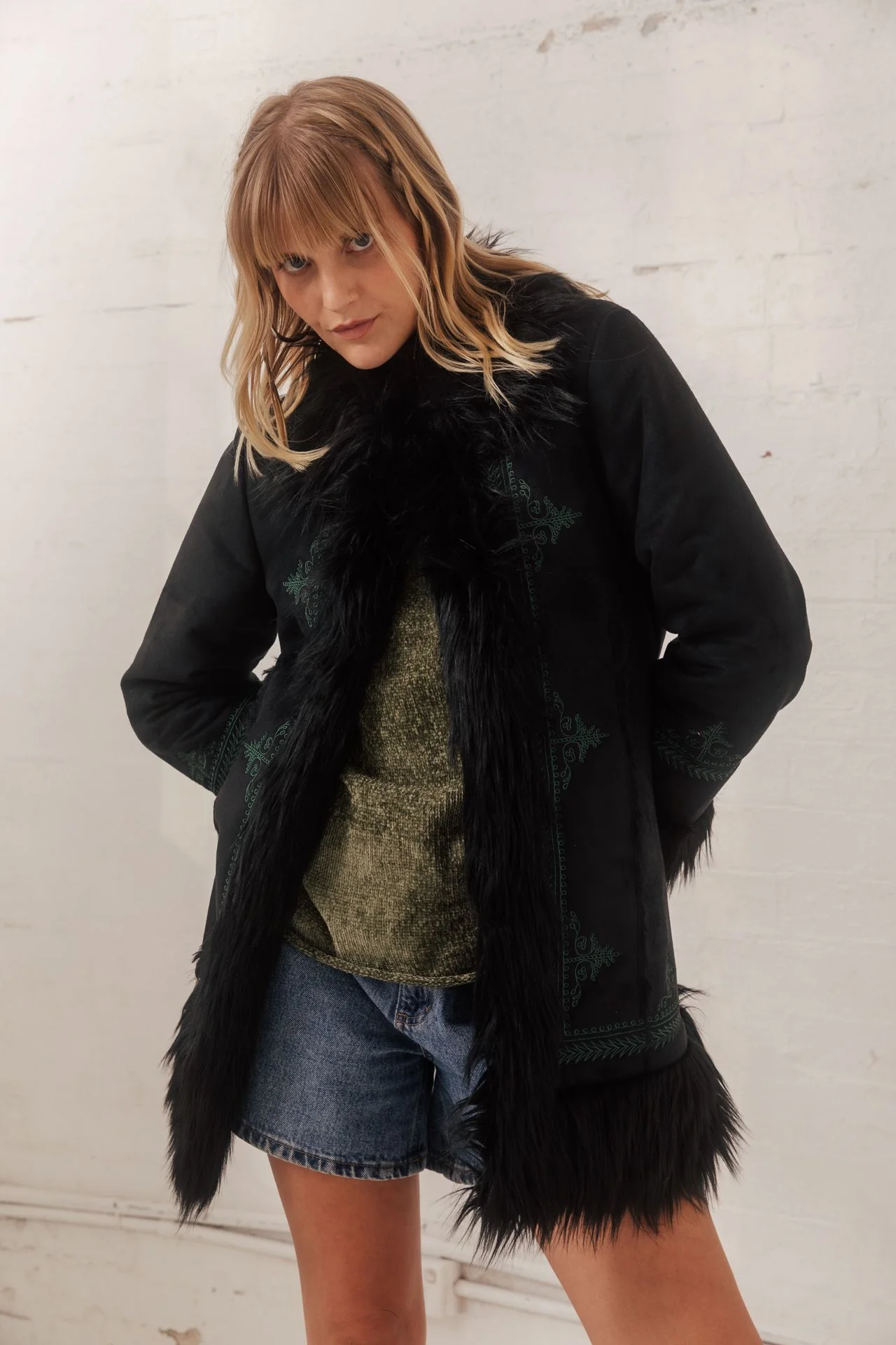 Short Afghan Coat - Image 3