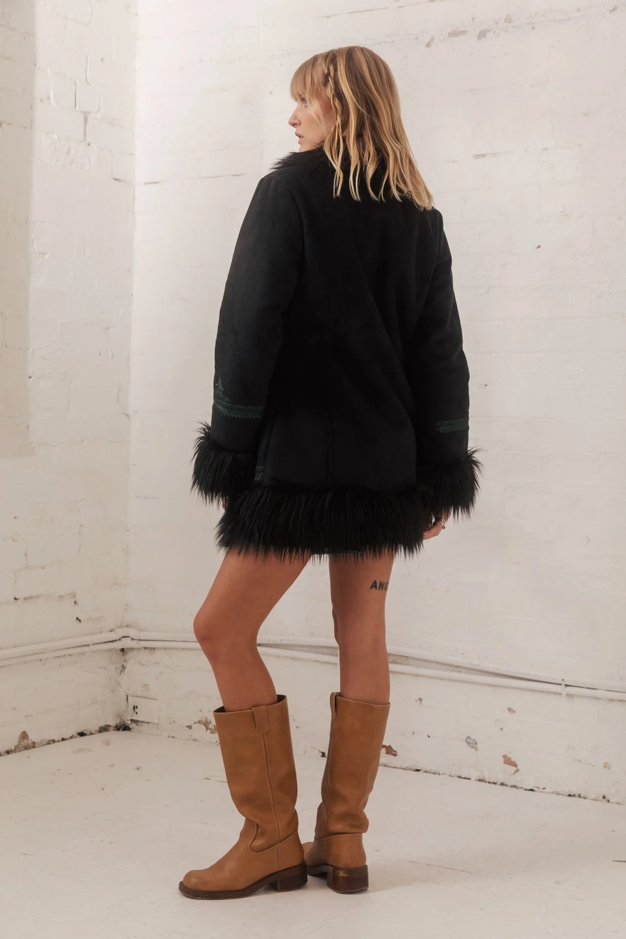 Short Afghan Coat - Image 5