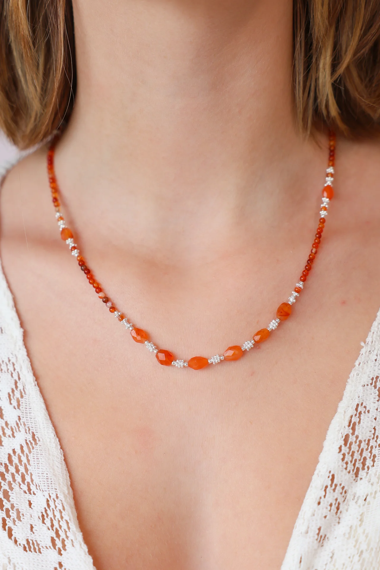 Ujal Beaded Necklace - Image 4